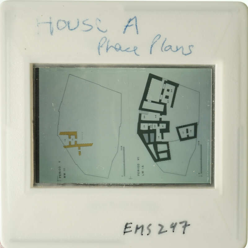 "Aerial map with handwritten notes on a transparent surface."