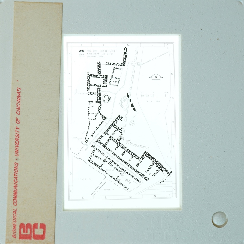 Drawing of various walls around the Temple.