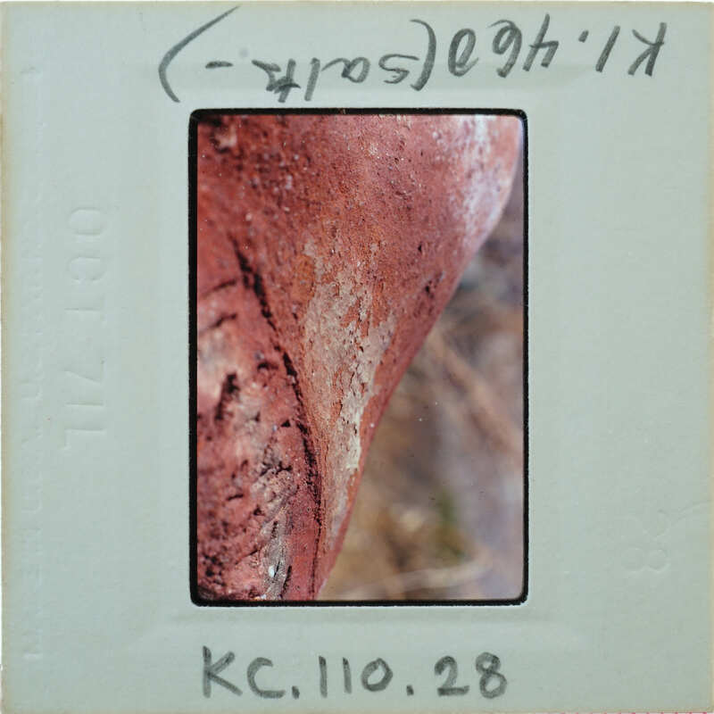 Detail of terracotta breast fragment from side K1.460.