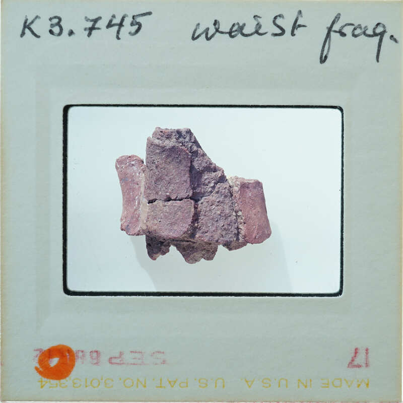 Terracotta fragments of figurine.