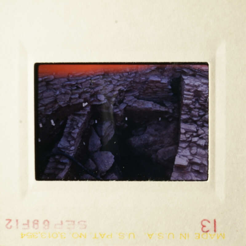 This is an image of two photos placed side by side, showcasing different scenes with varying levels of detail and lighting.