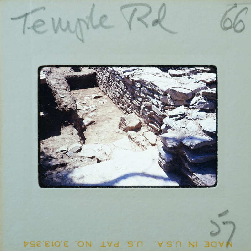 Stone surface and walls.