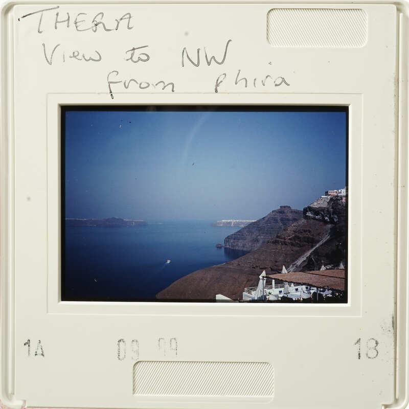 View from Phi to NW, with water and land features.