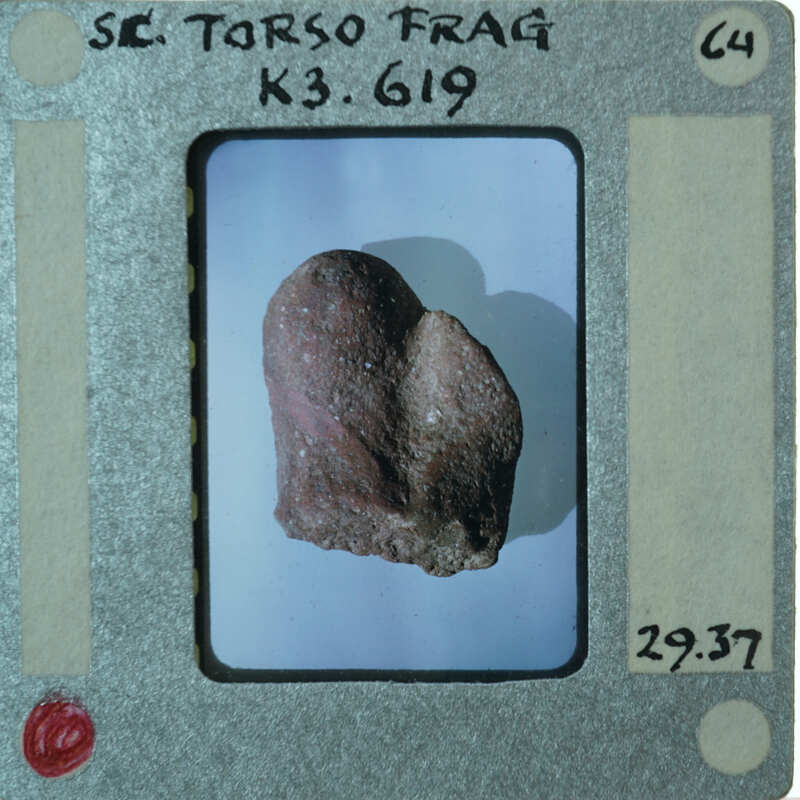 Terracotta fragment.