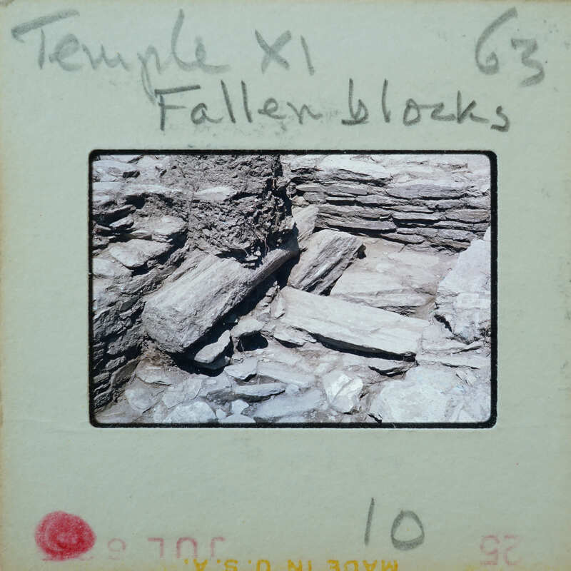 Assorted stone walls and floors.