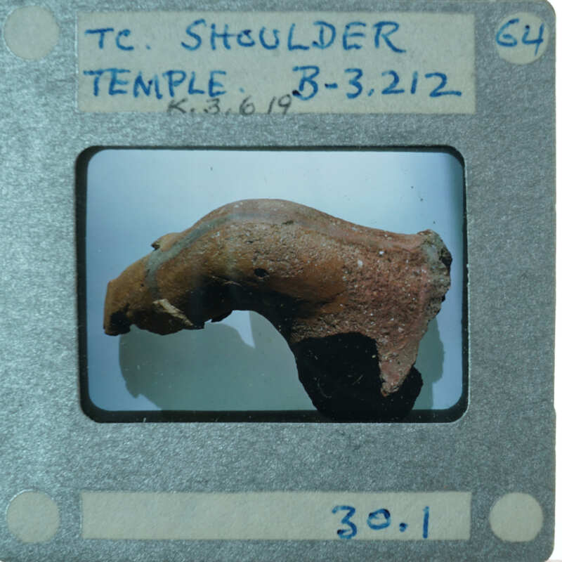 Terracotta fragment.