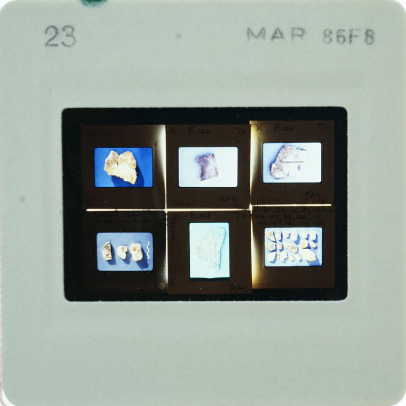 A slide with images of frescoes