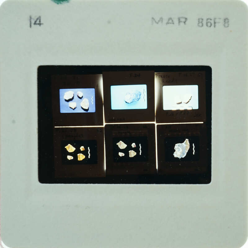 A slide with images of frescoes