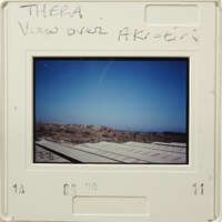 View over Akrotiri from Thera.