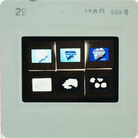 A slide with images of frescoes