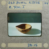Red bowl K.2526 from above.