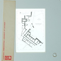 Drawing of various walls around the Temple.