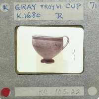 Gray cup (K.1680) in profile.