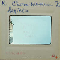 A vintage Polaroid photo with a handwritten message on the back.