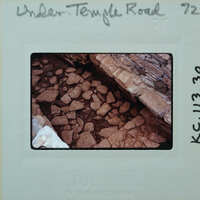 Parallel wall with surface between them.