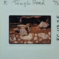 Stone walls and floor.