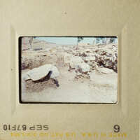The images show two different scenes: one with a rocky landscape and another with a dirt path.