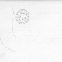 Index card with typed and handwritten information, sometimes including a sketch, of pottery from an excavation.