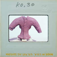 Torso of terracotta figurine from back K0.30