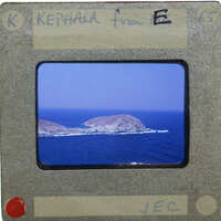 Slide with a picture of an island and ocean.