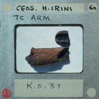Terracotta statue arm fragment K0.31.