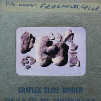 Clay fragments of various types.