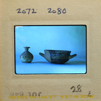 Reassembled pots in profile K.2072 K.2080.