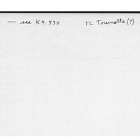 Index card with typed and handwritten information, sometimes including a sketch, of pottery from an excavation.