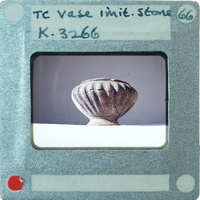 Very small pot with diagonal lines in profile, K.3266.